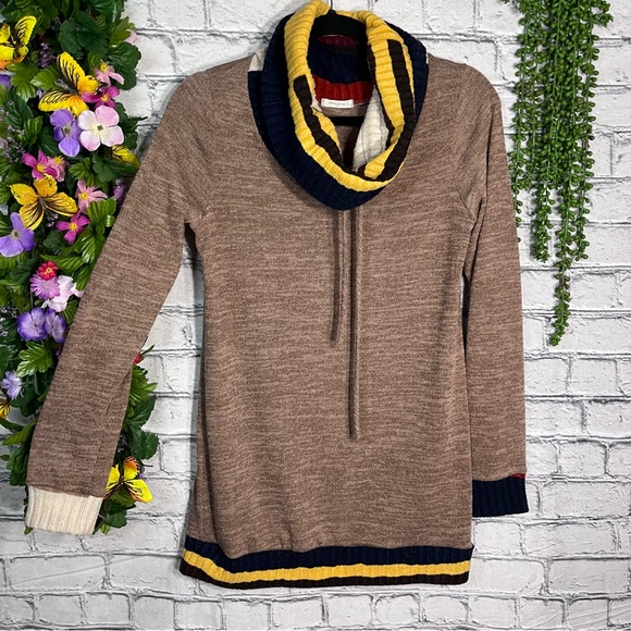 ~💙2/$40💙12pm by Mon Ami Cowl Neck Pullover Sweater Size Small - Picture 3 of 14